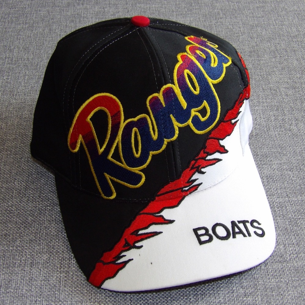 Ranger Boats Trucker Hat Mens OSFM Black White Flippin AR Snapback Excellent